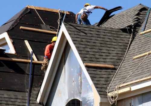 What does financing a roof mean?