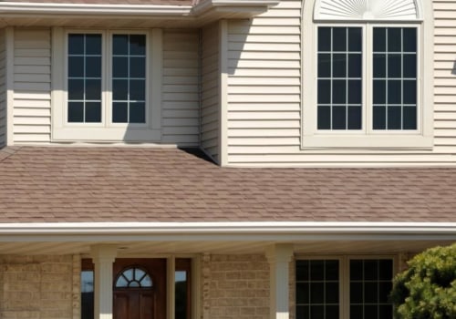 What is the most common roofing material?