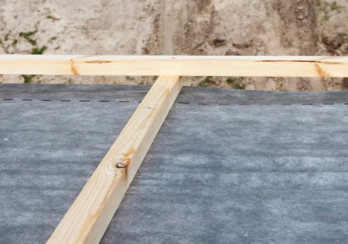 Can roofing felt be used as a vapour barrier?